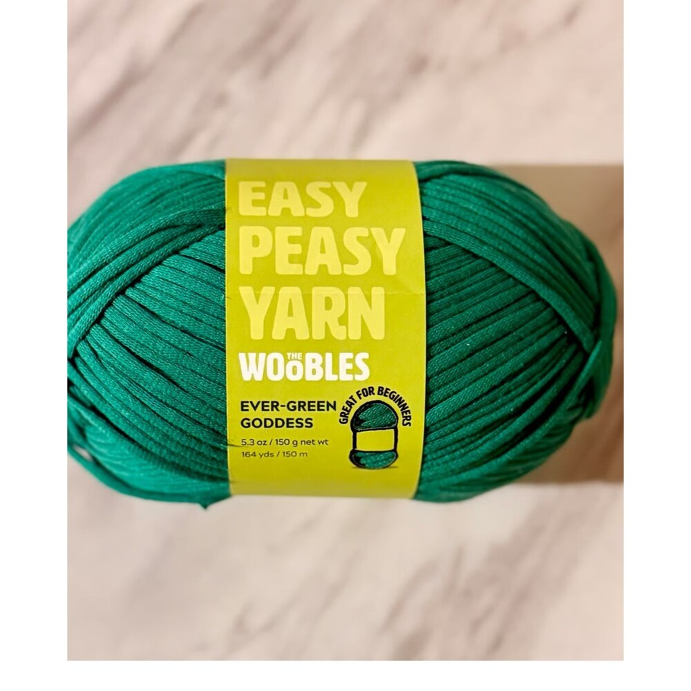 Woobles Easy Peasy Yarn Ever Green Goddess RARE JoAnn Exclusive Medium 4 Crochet